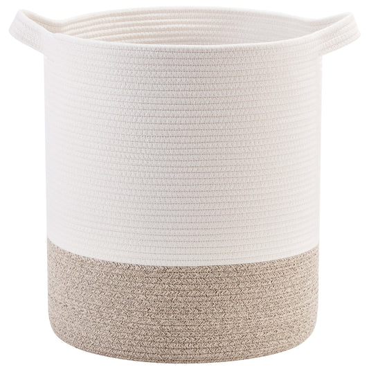 18"x16" Rope Basket - Light Brown