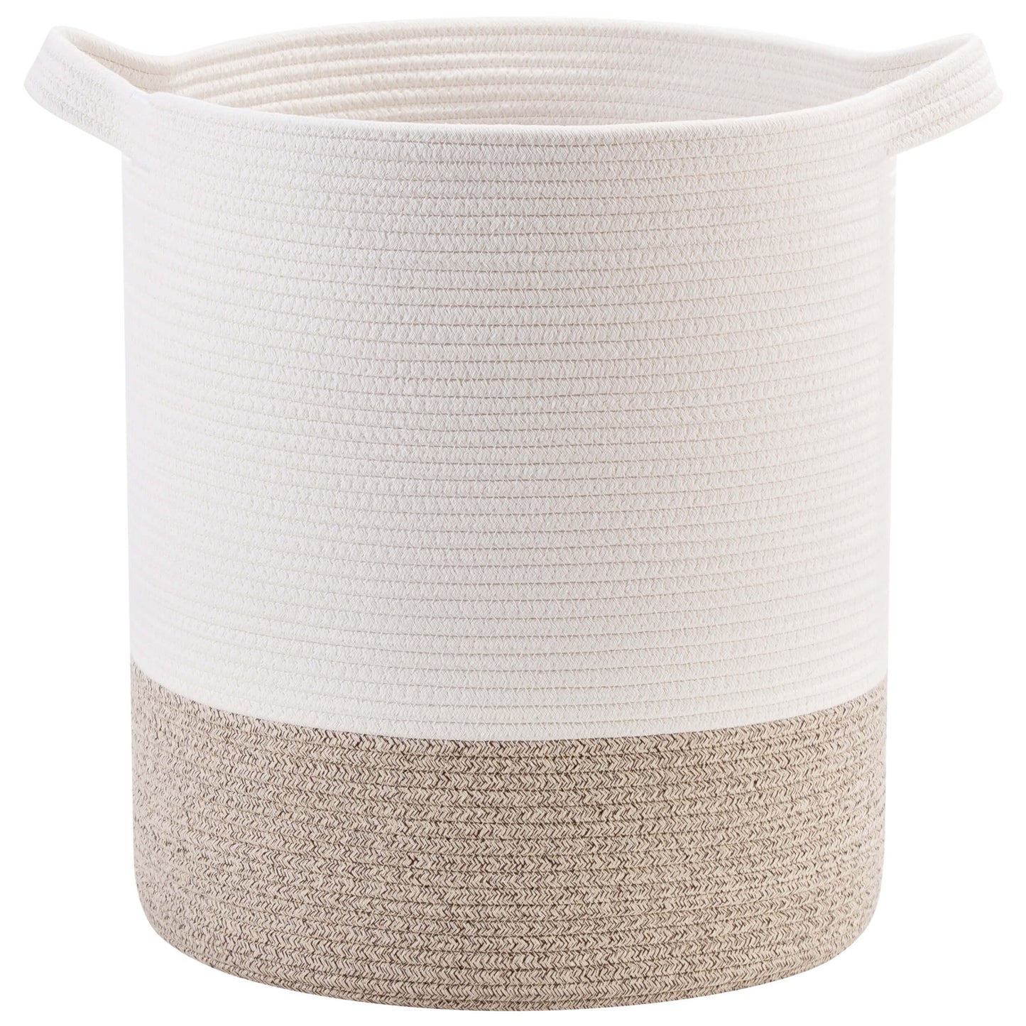 18"x16" Rope Basket - Light Brown